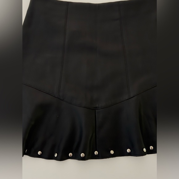Mango Faux leather mini skirt - Picture 9 of 14